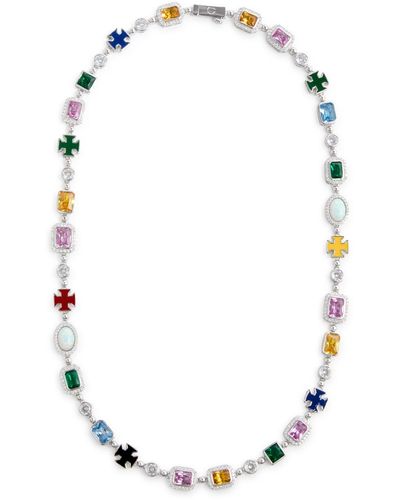 CERNUCCI Crystal-Embellished Necklace - White