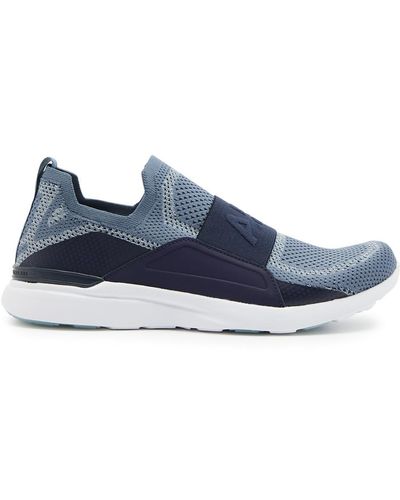 Athletic Propulsion Labs Techloom Bliss Stretch-Knit Trainers - Blue