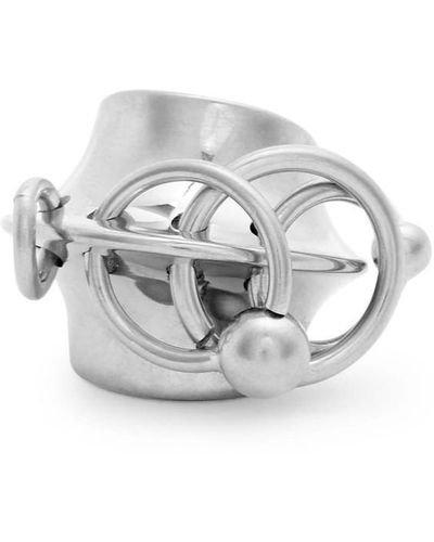 Jean Paul Gaultier The Piercing Hoop-embellished Ear Cuff - Metallic
