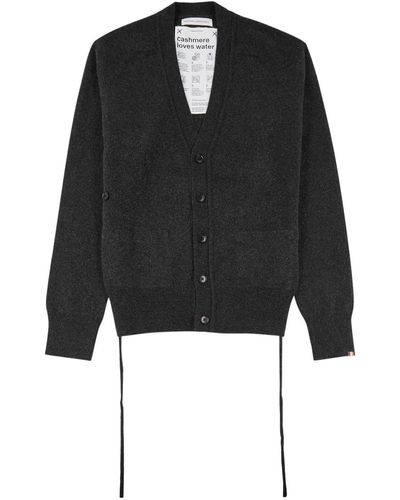 Extreme Cashmere N°185 Feike Cashmere-blend Cardigan - Black