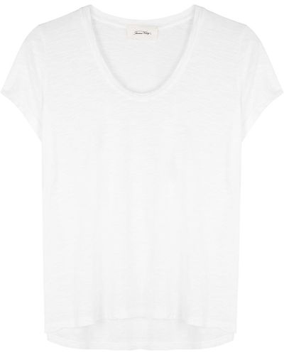 American Vintage Sonoma Slubbed Cotton T-shirt - White