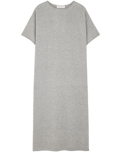 Extreme Cashmere N°196 Tee Cashmere Maxi Dress - Grey