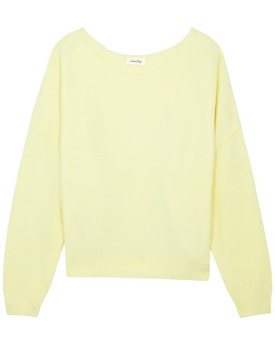American Vintage Damsville Knitted Sweater - Yellow