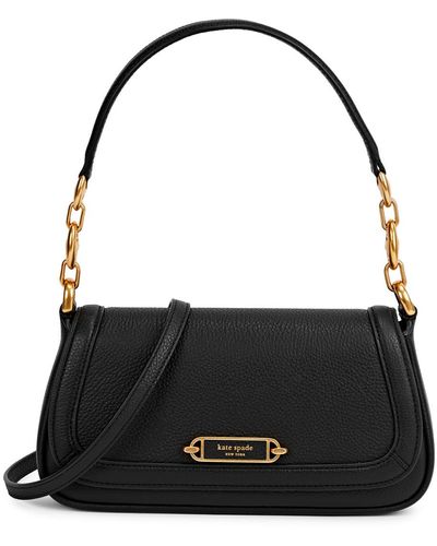 Kate Spade Gramercy Small Leather Shoulder Bag - Black