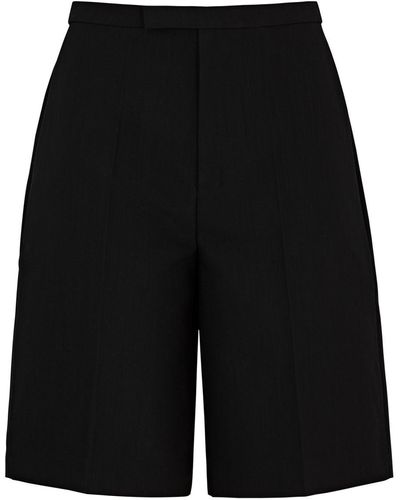 Rohe Wool Shorts - Black