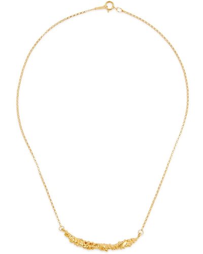 Alighieri Bewitching Constellation 24kt -plated Necklace - White
