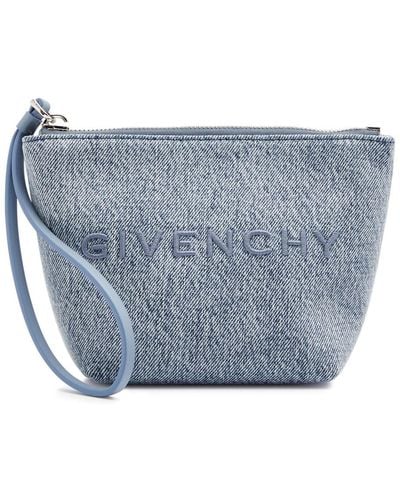 Givenchy Berlingo Mini Pouch - Blue