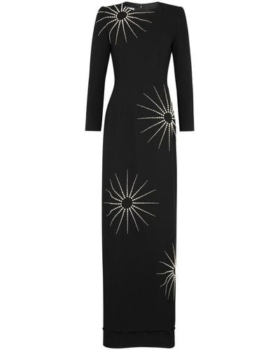 Dries Van Noten Dalista Embellished Gown - Black