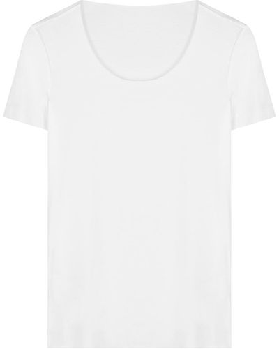 Wolford Aurora Pure Jersey T-Shirt - White