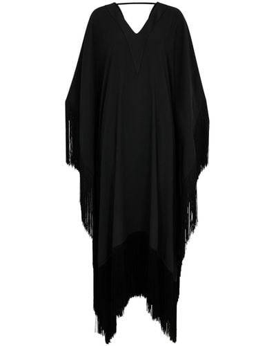 ‎Taller Marmo Very Ross Fringe-trimmed Dress - Black