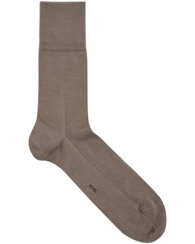 FALKE Tiago Stretch-cotton Socks - Gray