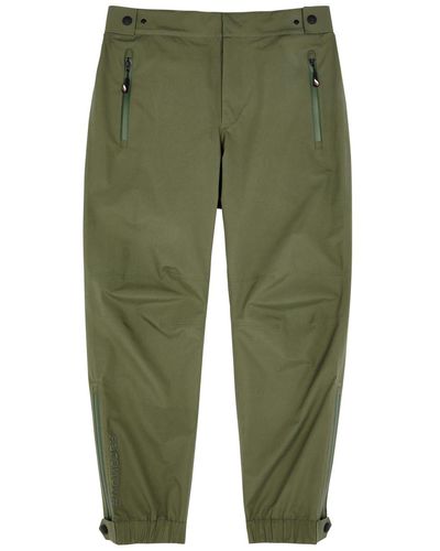 3 MONCLER GRENOBLE Day-Namic Shell Cargo Trousers - Green