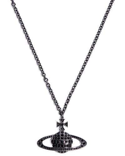 Vivienne Westwood Bas Relief Orb Necklace - Metallic