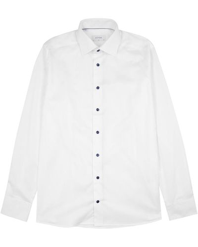 Eton Cotton-twill Shirt - White