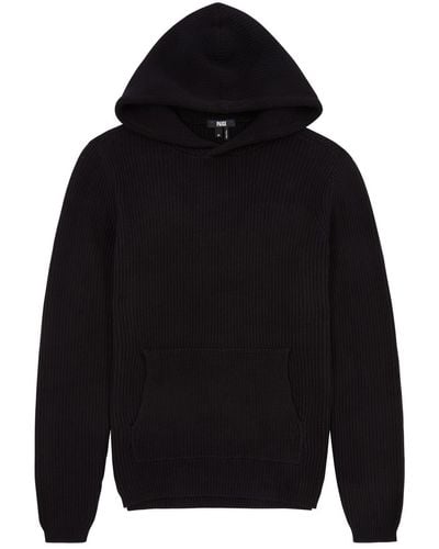 PAIGE Bowery Hooded Cotton Jumper - Blue