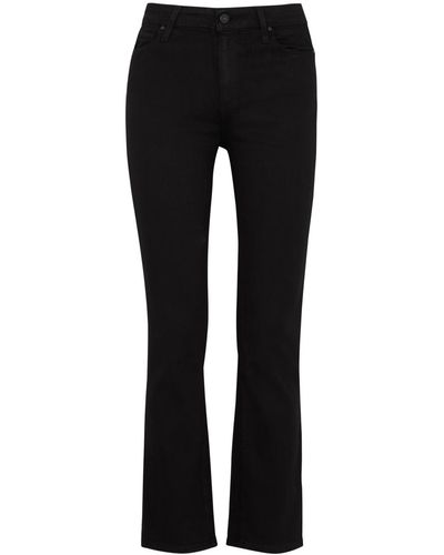 PAIGE Cindy Cropped Skinny Jeans - Black
