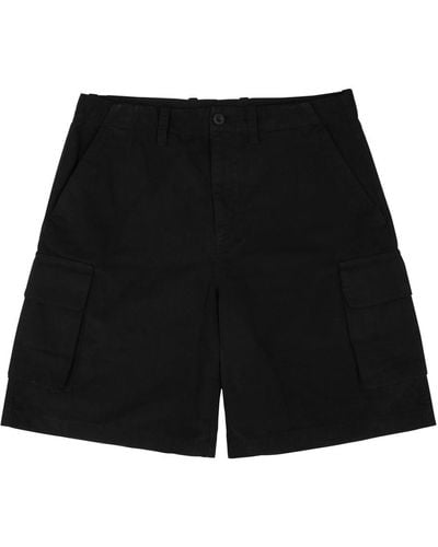 Our Legacy Mount Canvas Cargo Shorts - Black