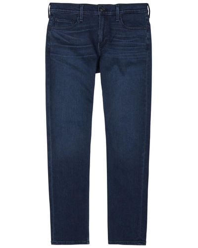 PAIGE Lennox Slim-leg Jeans - Blue