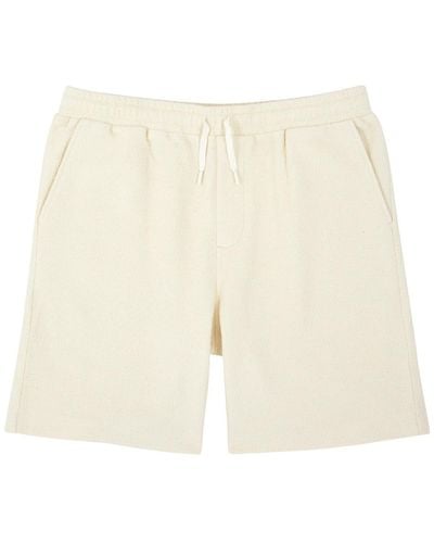 CHE Dapper Bouclé Cotton Shorts - Natural