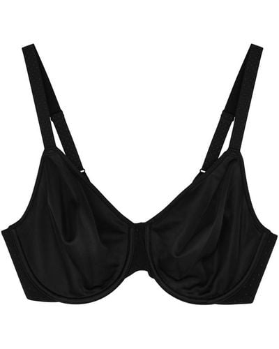 Wacoal Back Appeal Point D'esprit Underwired Bra - Black