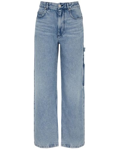 Isabel Marant Bymara Straight-Leg Jeans - Blue