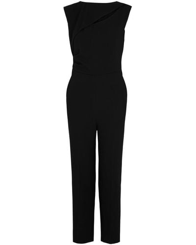 Marella Tirana Crepe Jumpsuit - Black