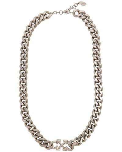 Off-White c/o Virgil Abloh Arrows Chunky Chain Necklace - Metallic