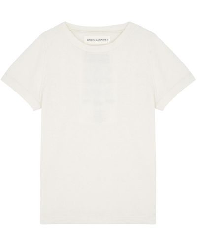 Extreme Cashmere N°292 America Cotton-blend T-shirt - White
