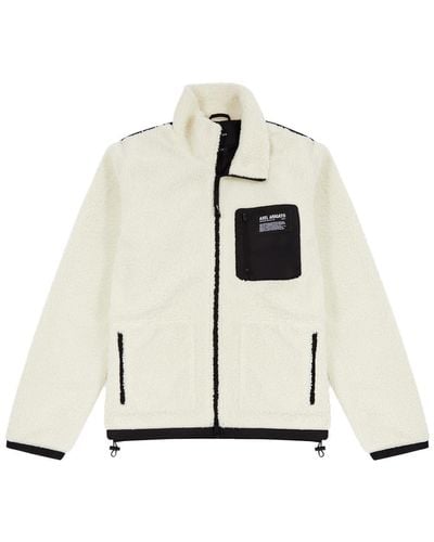 Axel Arigato Billy Panelled Fleece Jacket - White