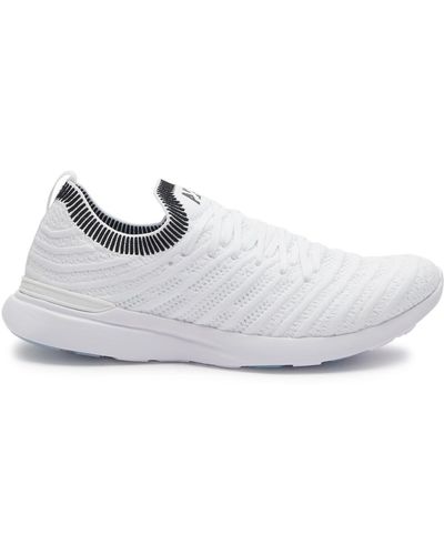 Athletic Propulsion Labs Techloom Wave Knitted Sneakers - White
