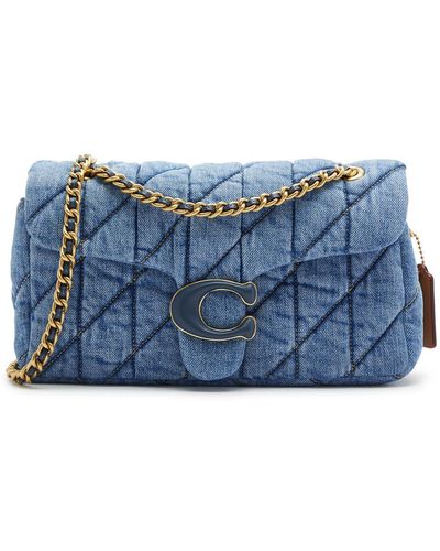 COACH Tabby 26 Quilted Shoulder Bag - Blue