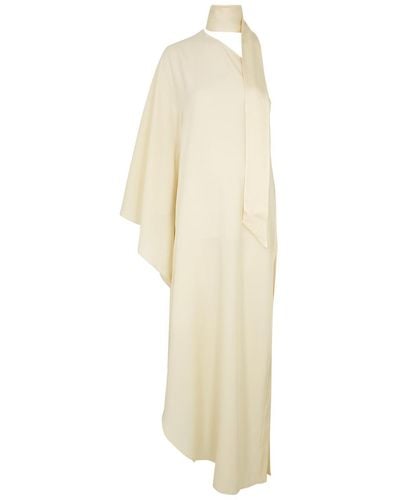 ‎Taller Marmo Bolkan One-shoulder Gown - White