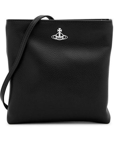 Vivienne Westwood Squire Faux Leather Cross-body Bag - Black