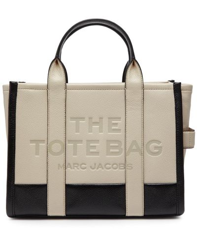 Marc Jacobs The Tote Medium Panelled Leather Tote - Multicolour