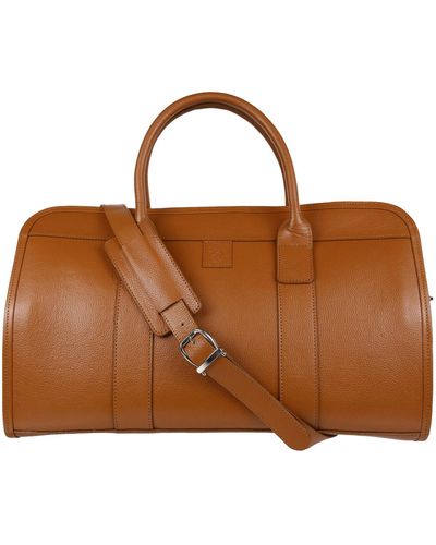 Luke 1977 Dr Foster Tan Leather Holdall - Brown