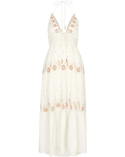 Free People Real Love Maxi Dress - White