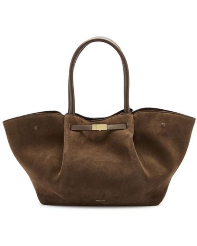 DeMellier London The New York Suede Tote - Brown