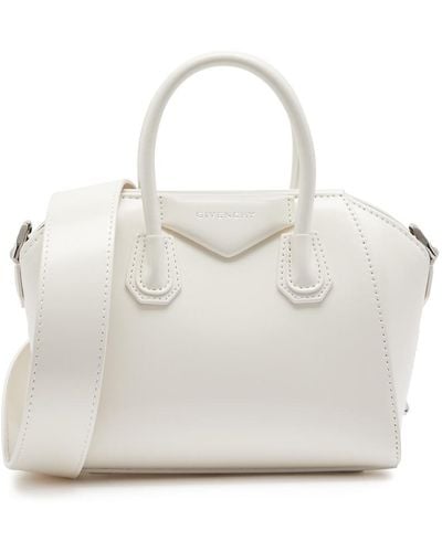 Givenchy Antigona Toy Leather Top Handle Bag - Natural