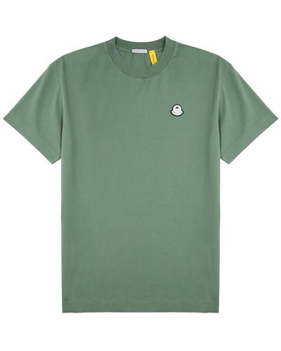 Moncler Genius 8 Moncler Palm Angels Cotton T-shirt - Green