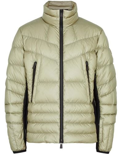 3 MONCLER GRENOBLE Canmore Quilted Shell Jacket - Green