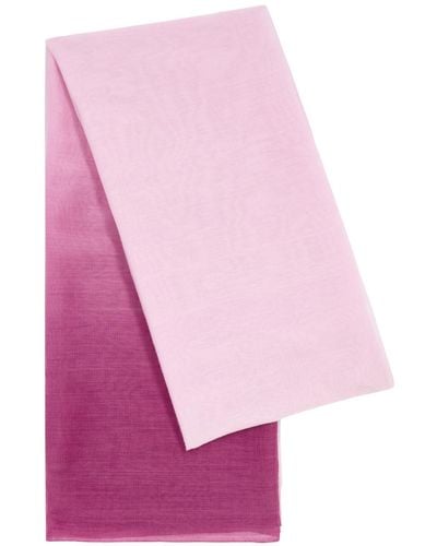 Denis Colomb Silky Cloud Ombré Cashmere-blend Scarf - Pink