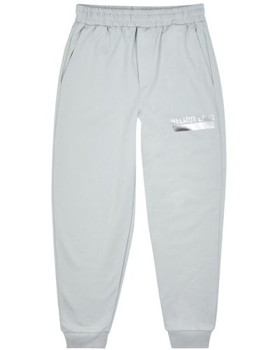 Helmut Lang Outer Space Logo-print Cotton Joggers - White