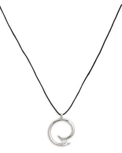 Anissa Kermiche Charmeur Cord Necklace - Metallic