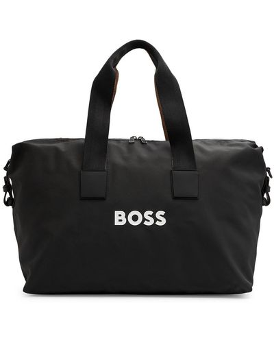 BOSS Boss Catch Nylon Holdall - Black