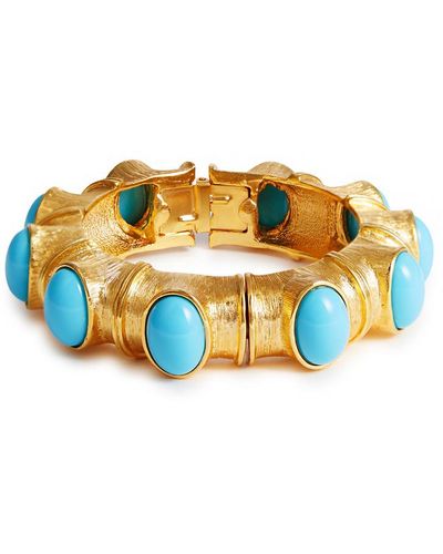 Kenneth Jay Lane Cabochon-embellished Bracelet - Multicolour