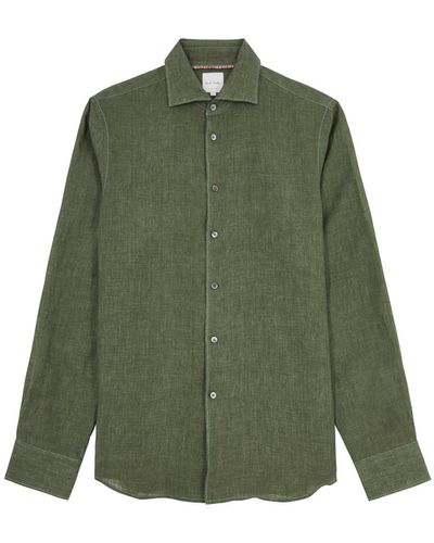 Paul Smith Linen Shirt - Green