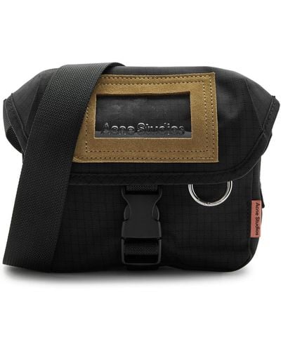 Acne Studios Messenger Mini Nylon Cross-body Bag - Black