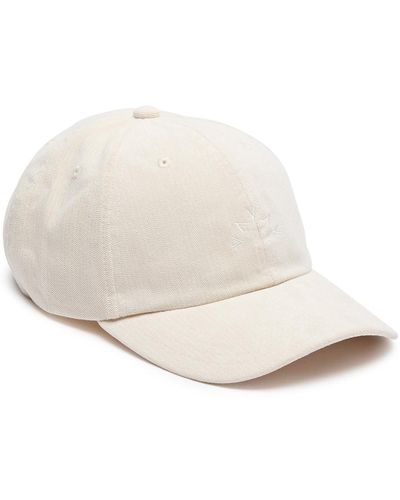Varley Franklin Logo-Embroidered Chenille Cap - Natural