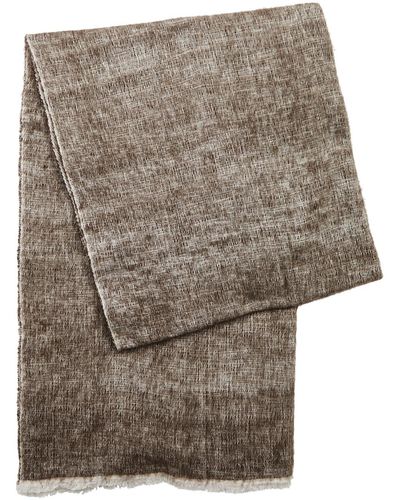 Denis Colomb Hokkaido Knitted Scarf - Gray