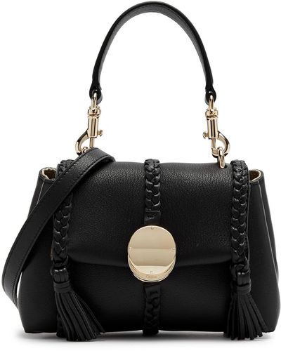 Chloé Penelope Mini Leather Cross-body Bag - Black